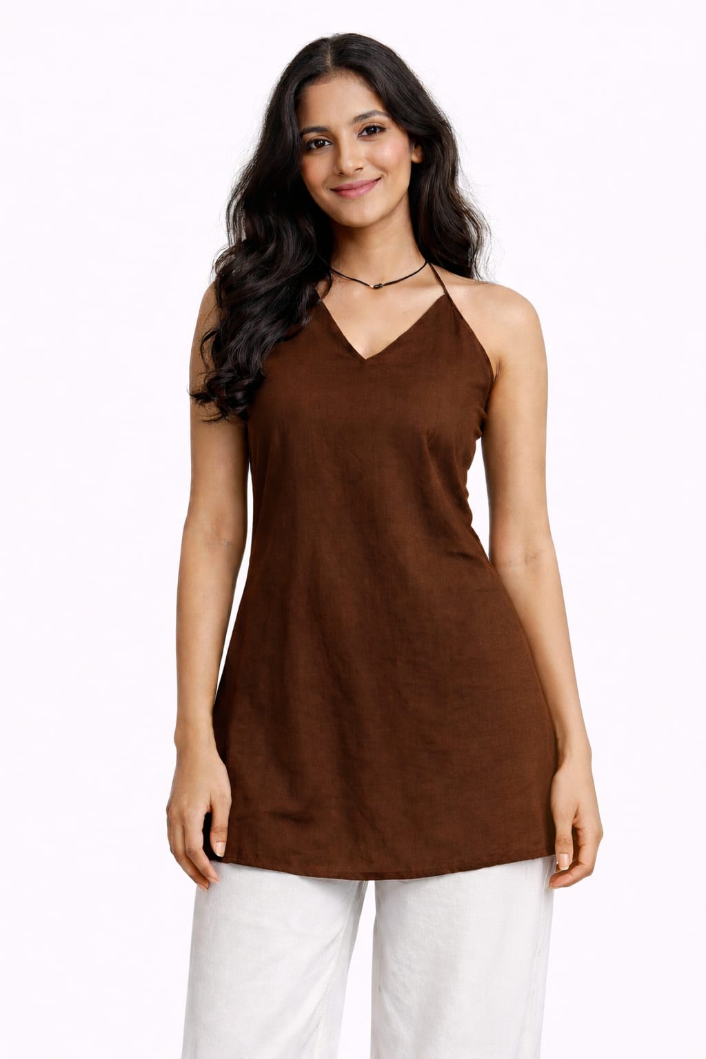 Kasturi Noor Halter Kurti