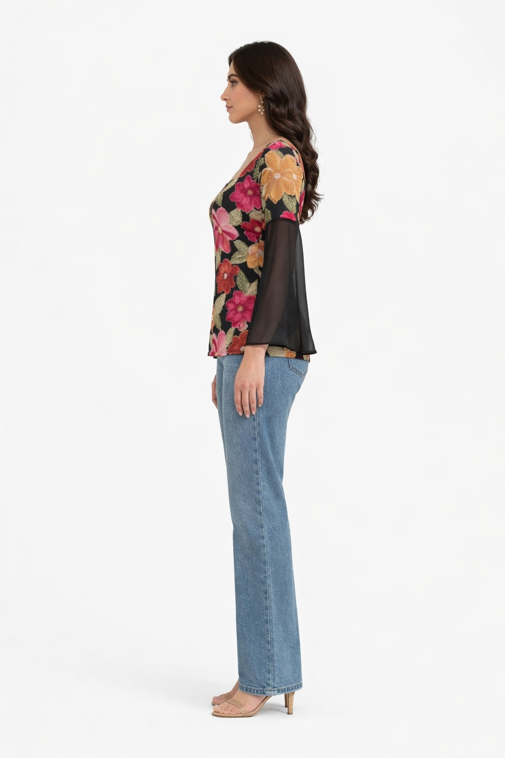 Phoolpari Noor Square Neck Kurti